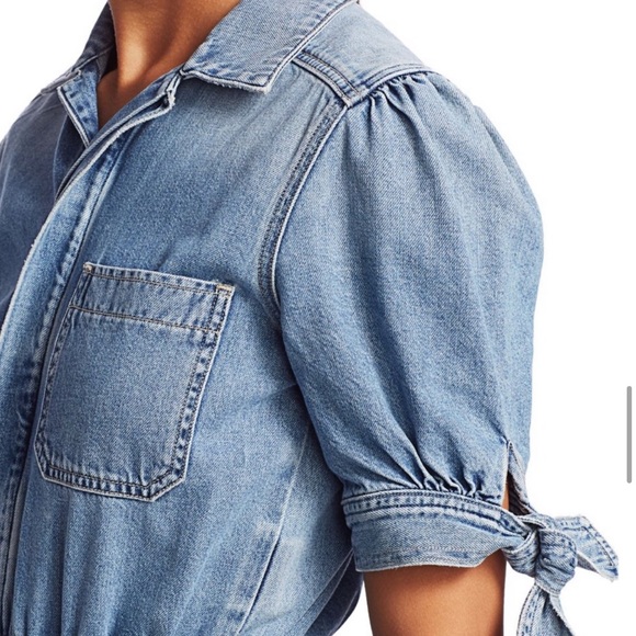 CITIZENS OF HUMANITY Robyn Knot-Sleeve Jumpsuit! M - Picture 3 of 8